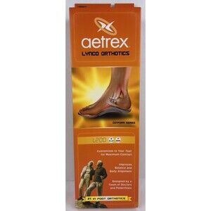 Aetrex Foot Orthotic Insoles L200 Men’s Size 15 Conform Series Comfort New